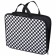 Lightning folder with handles Brauberg A4, 1 department, polyester, 20 mm, "Black and White", 272172