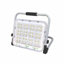 Battery working lamp, 100 watts, 6000 mAh, 5200 lm, diode 2835, IP65, 17 x 20 x 5 cm
