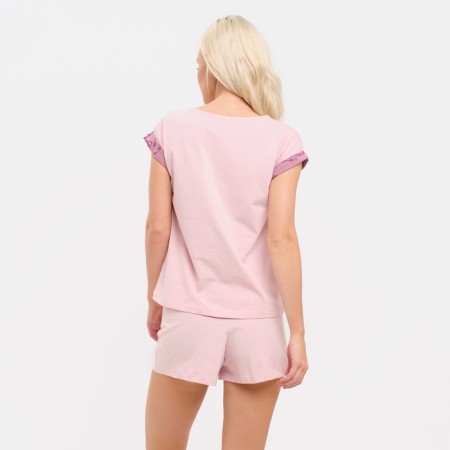 Female pajamas (T -shirt and shorts) KAFTAN "Pink" p. 44-46-2