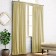 Set of curtains "Kim", size 140 x 270 cm - 2 pcs, lemon