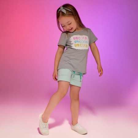 Шорты для девочки KAFTAN "Unicorn", размер 34 (122-128)-6
