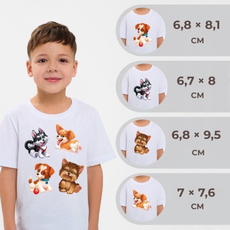 The set of thermalrotransfer Funny beasts (nab 8 pcs price for nab) au-3