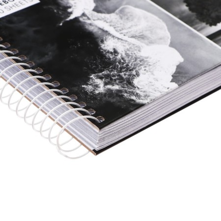 120 sheets college, in a cage on the crest "Moonlight", a solid cover, an offset unit-2