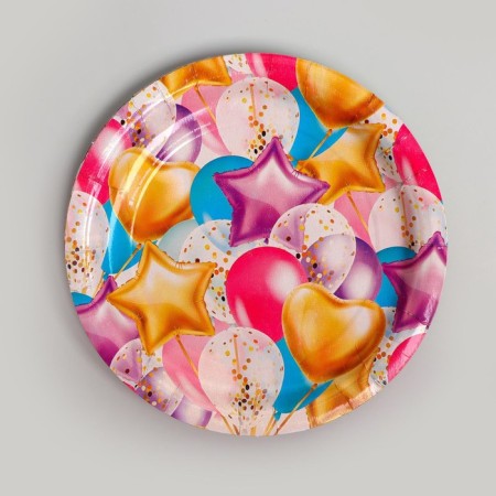 Set of paper dishes disposable balls "-3
