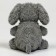 Gift set: soft toy+teething+cards for the photo "Elephant"