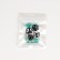 A set of cubes for D&D (Dungeons and Dragons, DND) "Game time", Series: D&D, 7 pcs, turquoise