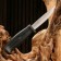 Tourist knife "Ural" 21cm, blade 98mm/1.8mm, black