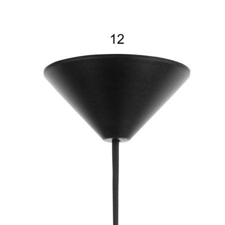 Ceiling Lamp from the rattan "EX" 1x120W, E27, 30x30x60 cm-6