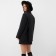 Women's jacket with buttons on the back MIST, R.XS-S, black