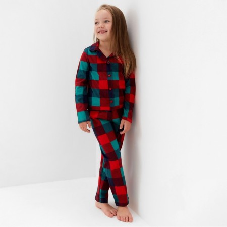 New Year. PAZHAMA Children's KAFTAN XMAS MOOD, size 34 (122-128 cm)-1