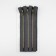 Metal zipper, No. 5, non -proceeding, automatic lock, 18 cm, gray/antique color