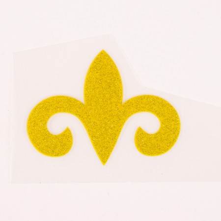 Thermalrotransfer on the "Trilist" sheet, 5 x 7 cm, set 20 pcs., Gold with sparkles
