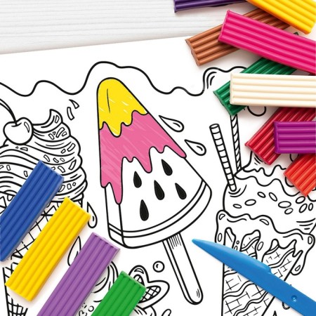 Magar-coloring reusable "Sweets"-2