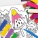 Magar-coloring reusable "Sweets"