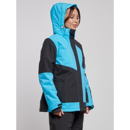 Ski jacket female, size 58, blue color-11