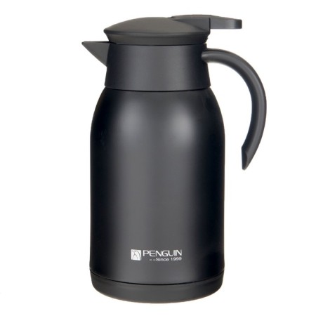 Thermos-coffeery "Lavit", 1 l, retains heat 20 hours, 12 x 21 cm, black-1