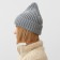 Women's hat minku, light gray color, 56-58 rr
