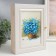 Key "Blue Bouquet" 19x24 cm milk oak mix