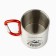 Tourist mug with carbine "Happiness in the mountains", 180 ml