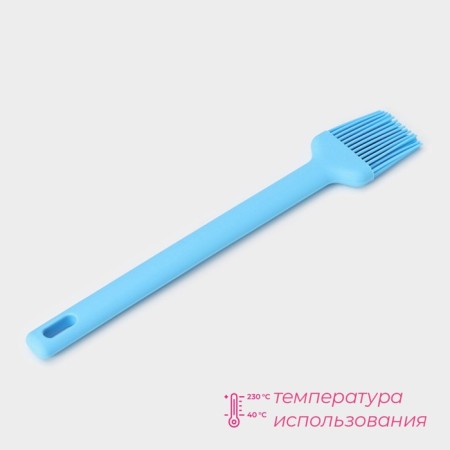 Brush of the Lux "luxury", 27 × 4.6 × 1 cm, blue color-2