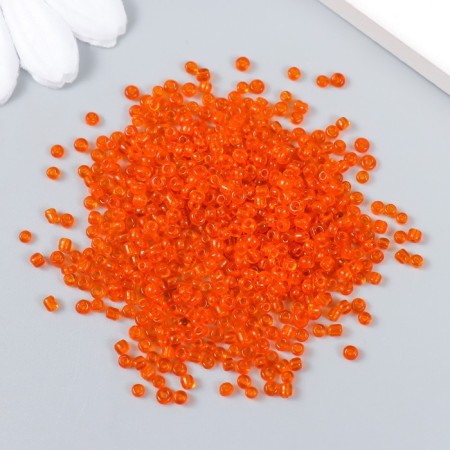 Beads "Astra" 11/0, 20 g (9v t. Orange/transparent)-1