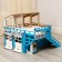 The prefabricated wooden model "Parking" Color