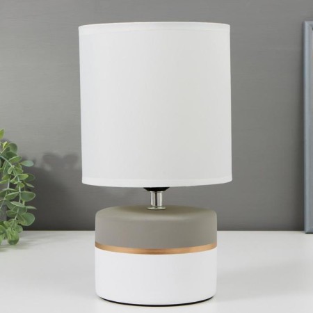 HELP lamp 16373/1 E27 40W white-gray 16x16x29 cm Risalux