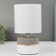 HELP lamp 16373/1 E27 40W white-gray 16x16x29 cm Risalux