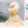 Doll Collectible Ceramics "Eugene in Creamy Dress" 40 cm