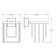 Air freshener holder, chrome, fbs