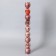 Set of balls plastic D-6 cm, 9 pcs "Camilla" pink
