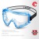 Glasses protective bison of panorama 110232, closed type, polycarbonate, sealed ventilation