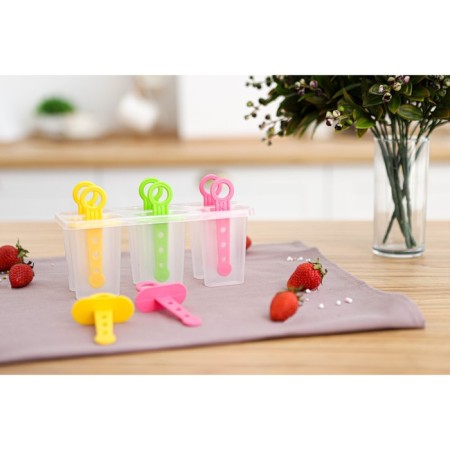 Form for ice cream "Simple", 6 cells, color mix-7
