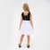Dress elegant children's KAFTAN, p. 28 (86-92 cm), black/white