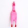 Toy of the "thoughtful chicken" for dogs, 28 cm, pink