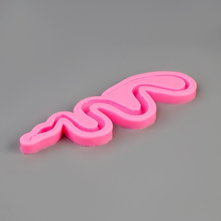 Silicone Mold "Snake" 20.5x6.5, x1.1 cm-1