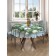 Tablecloth “Wreath decorated with balls”, round, Saten, D = 150 cm