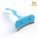 The cheat is large, the blade 10 cm wide, blue