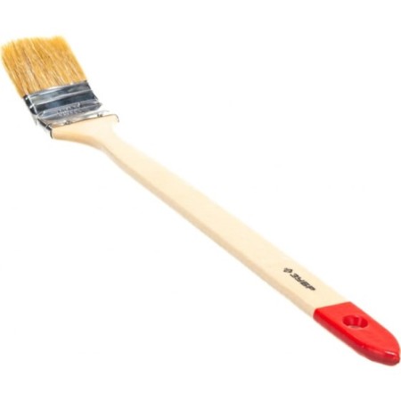 Radiator angular bison 01041-050, natural stubble, wooden handle, 50mm-4