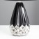 Table lamp "Florence" E14 40W Black-CHROM 22.5x22.5x35 cm Risalux