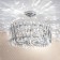 Suspendor Lamp Citilux "Ingvar" CL334281, 60x60x45 cm, 8x60W, E14, Gray Color
