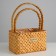 A set of wicker baskets, sequoia, 23x14.5x13.5/31 cm, 20x11.5x13/28 cm, 2 pcs.