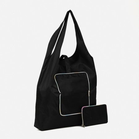 Household bag on the button, the color is black