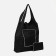 Household bag on the button, the color is black