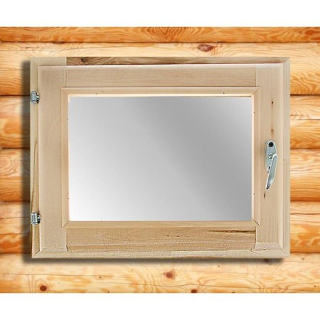 Window, 40 × 50cm, double glass of linden-2