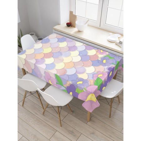 Tables on the table "Fairy Tale", rectangular, Saten, size 120x145 cm