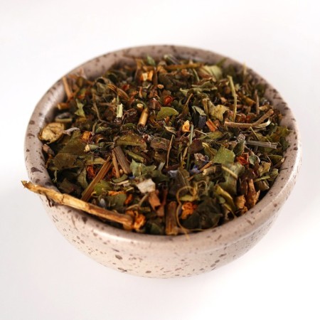 Herbal tea “February 23”: Echinacea, nettles, oregano, yarrow, alfalfa, 20 g.-1