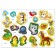 Stickers "Mom and kids", 12 p.