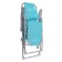 Swess chair, 82x59x116 cm, turquoise color