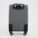 Small suitcase 20 "on lightning, code castle, with extension, color gray color